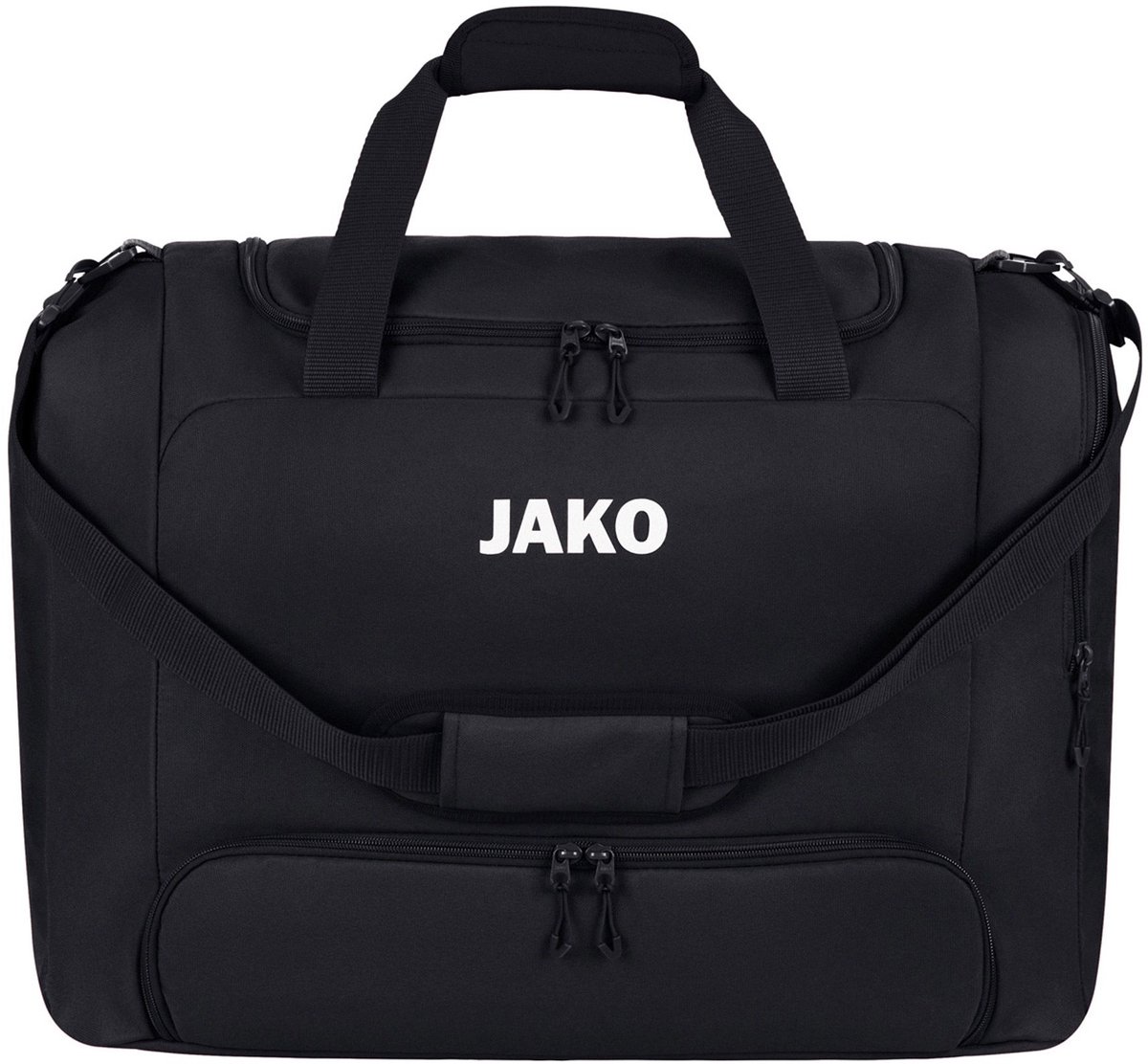 Jako One (Bambini) Sporttas Met Bodemvak - Zwart | Maat: BAMBINI