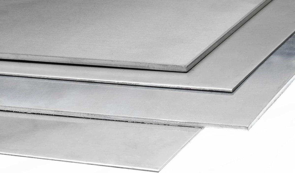 Aluminium Plaat - Aluminiumplaat AlMg3 - Industriële Toepassingen - Hoge Corrosiebestendigheid - 250 x 500 mm - Aluminium