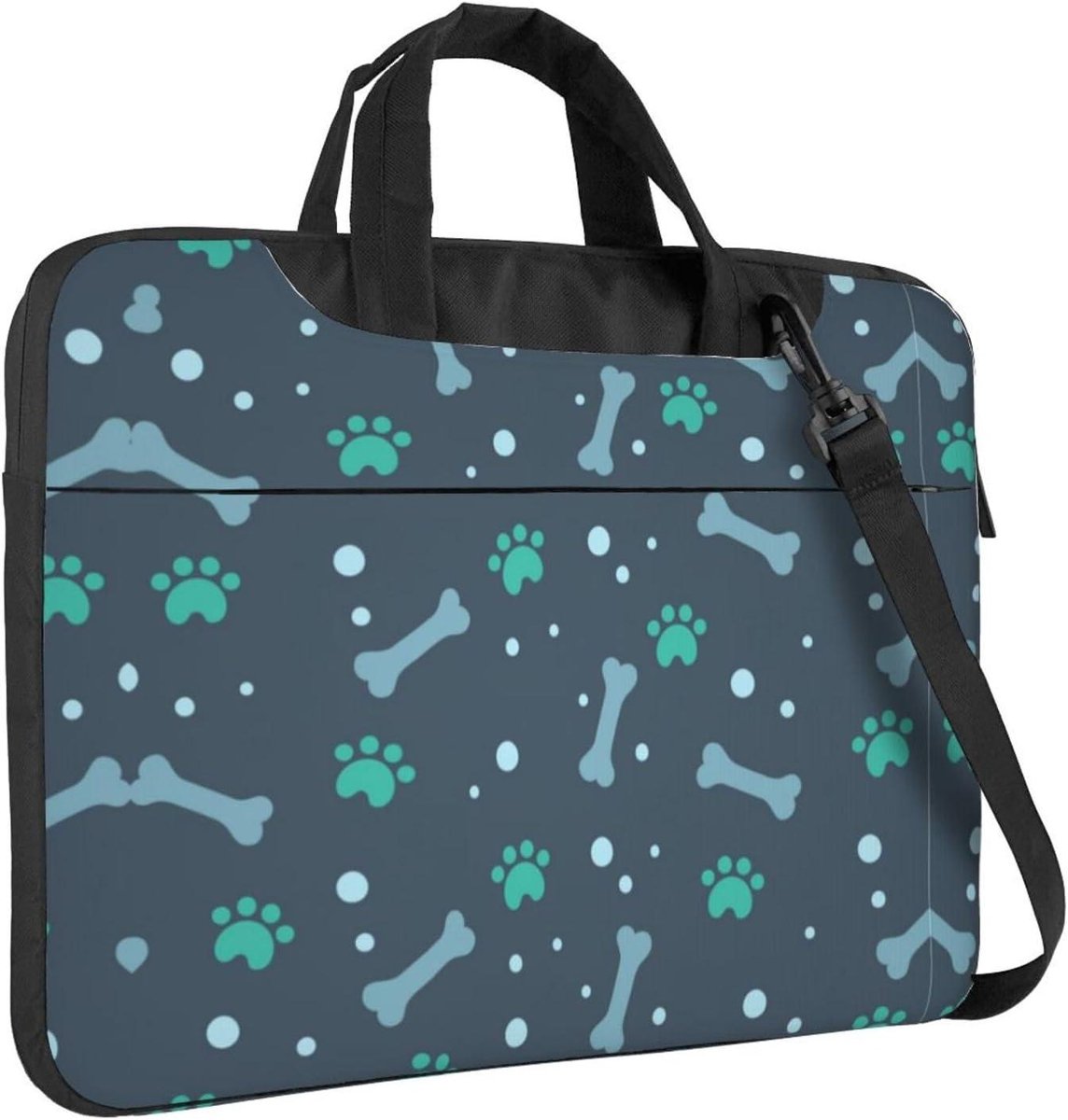 Laptoptas Bruin Hout - Computer Tas - Zakelijk Kantoor - Bedrukt Ontwerp - 156 inch - Bruin