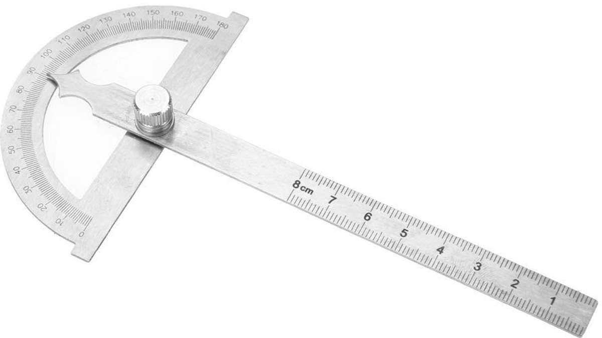 Store_9 - Professional Goniometer - Hoekmeter - 15cm - Precisie Meetinstrument - Perfect voor DIY - Compact