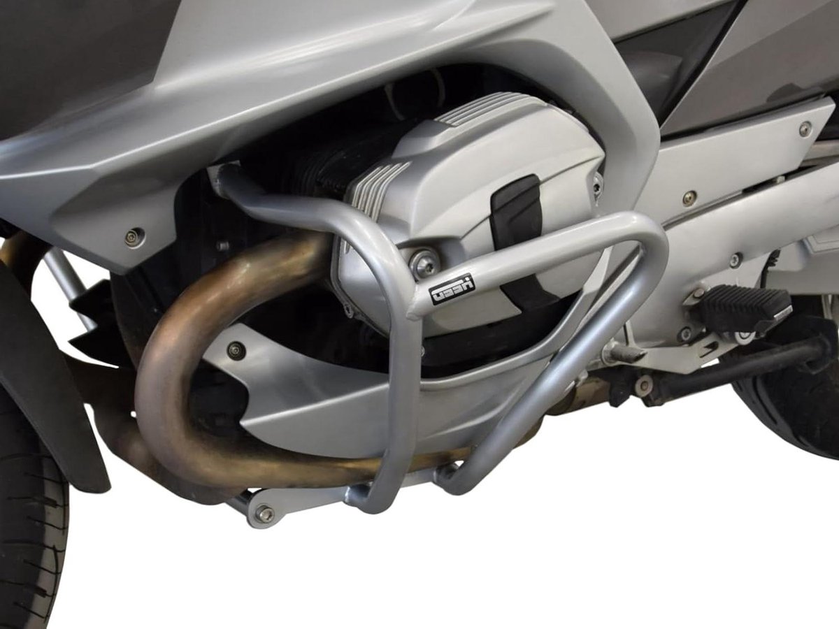 Motor Valbeugels - Frame Beschermers - Motor Bescherming - Voertuigspecifieke Pasvorm - Set Links Rechts - Zilver