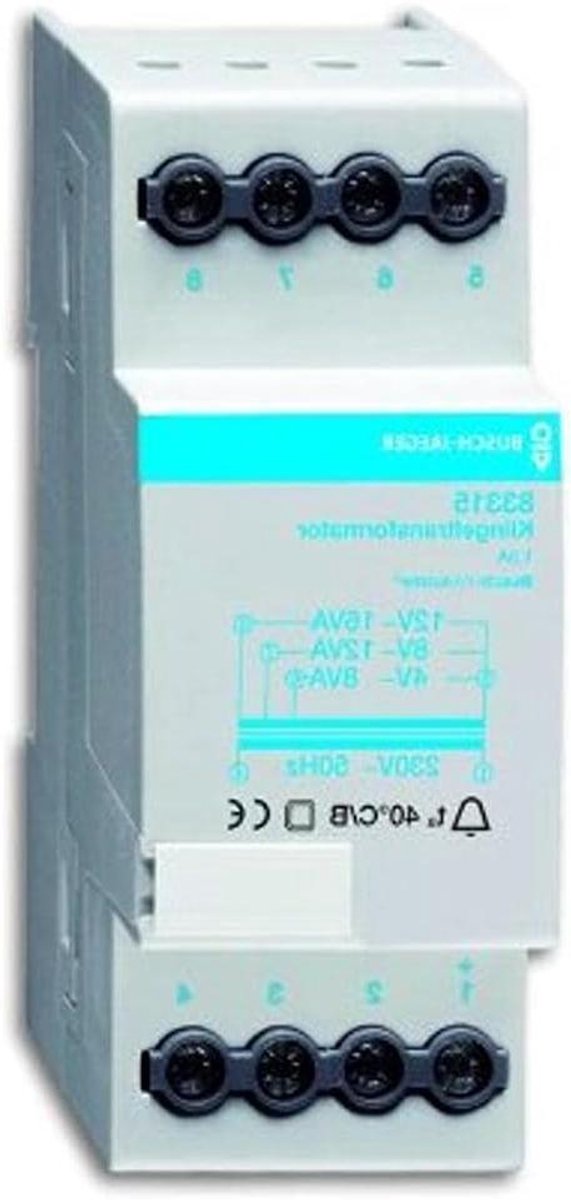 Beltransformator - Wisselstroom - Deurbel Voeding - 12 Volt - 18 cm - Grijs