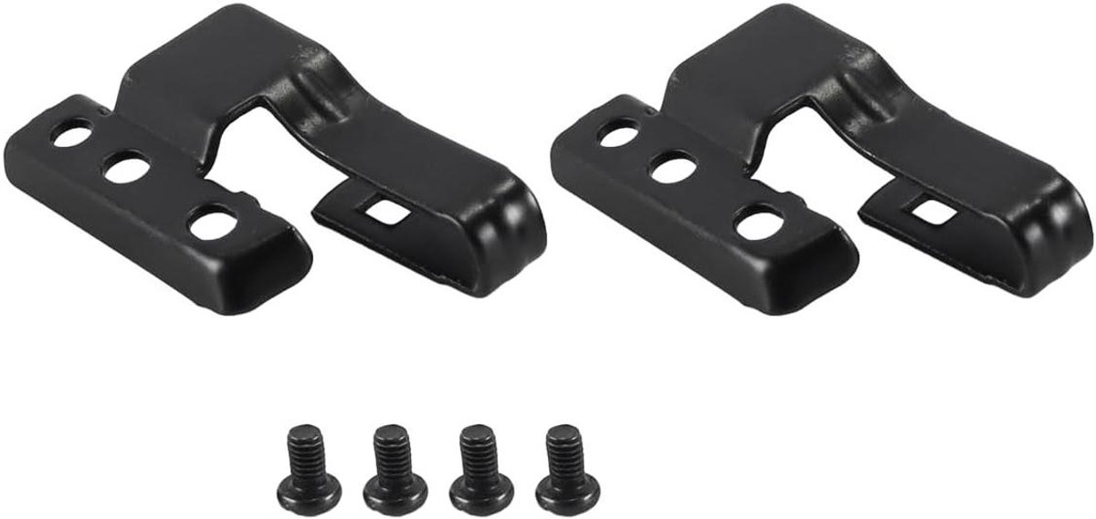 Ruitenwisseradapters Auto - Wisserarm Adapters - Voorruit Reinigen - Universele Metalen Pasvorm - 2 Sets - Zilver