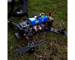 Drone Frame Kit - Quadrocopter Frame - FPV Racing - Hoge Hardheid Koolstofvezel - 250mm Wielbasis - Zwart