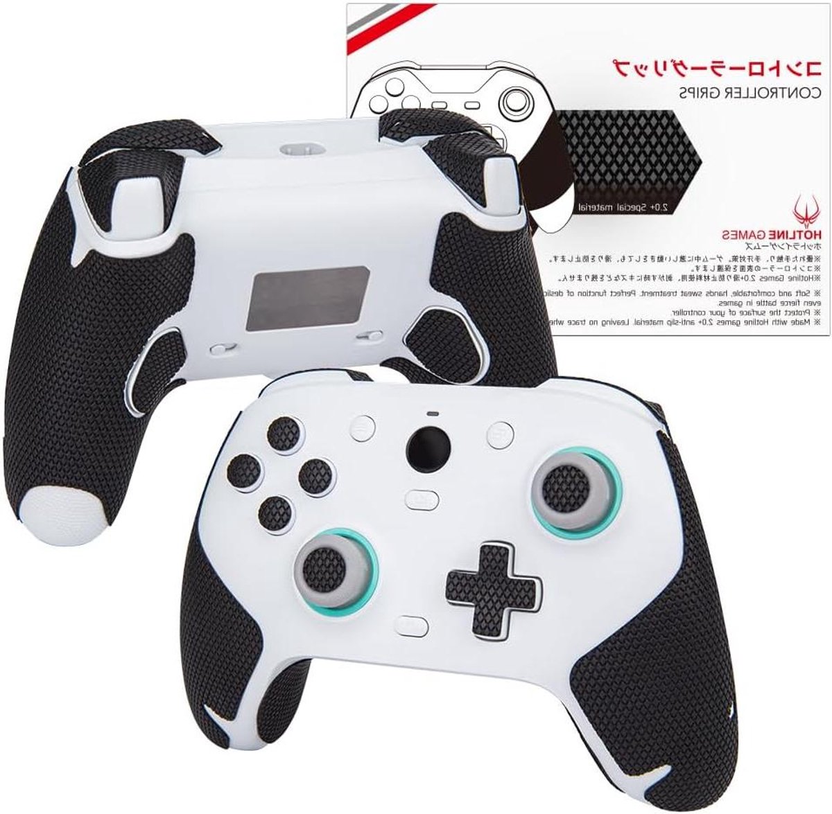 Controller Grips - Handvatten Game Controller - Verbeteren Game Grip - Zelfklevend Ontwerp - Voor G7 Controller - Zwart