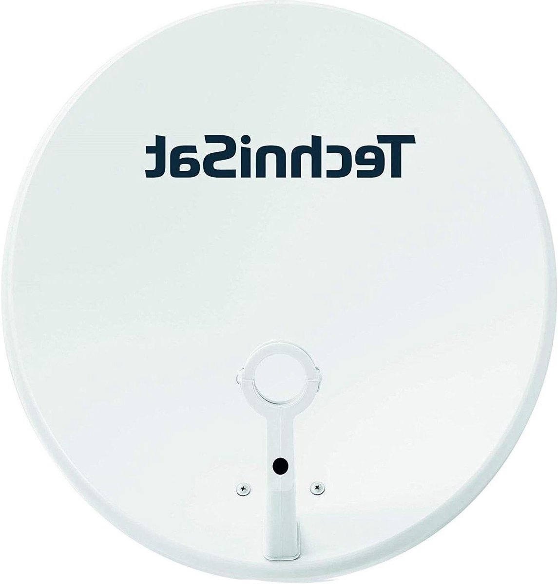 Satelliet Schotel - Digitale Antenne - TV Ontvangst - 40mm LNB Voorbereiding - 60cm Spiegel - Lichtgrijs