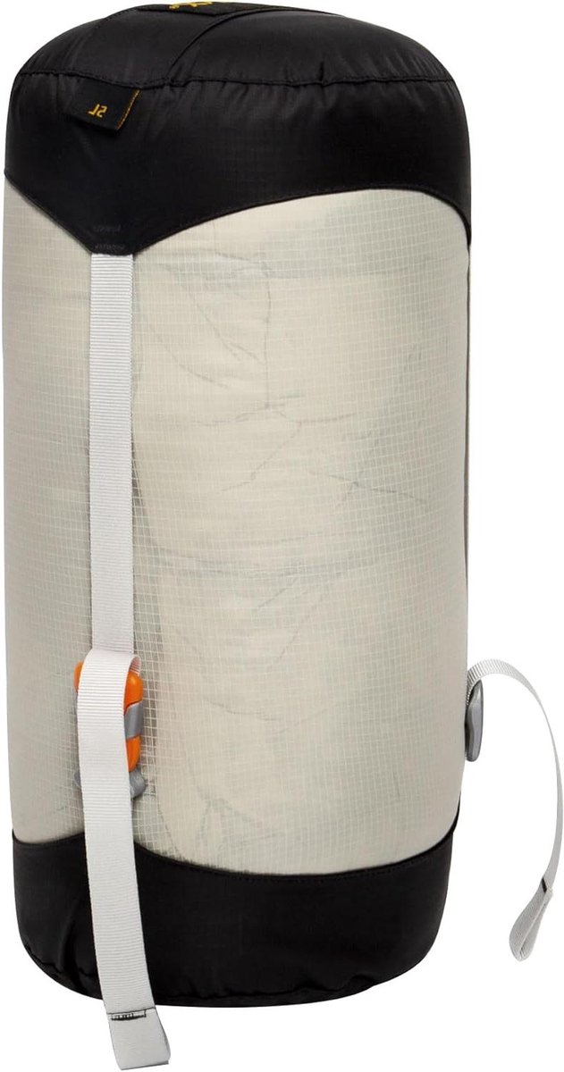 Compressiezak Slaapzak - Opbergzak Waterdicht - Outdoor Reizen - 40% Ruimtebesparing - 1.5L tot 45L - Agaat Grijs