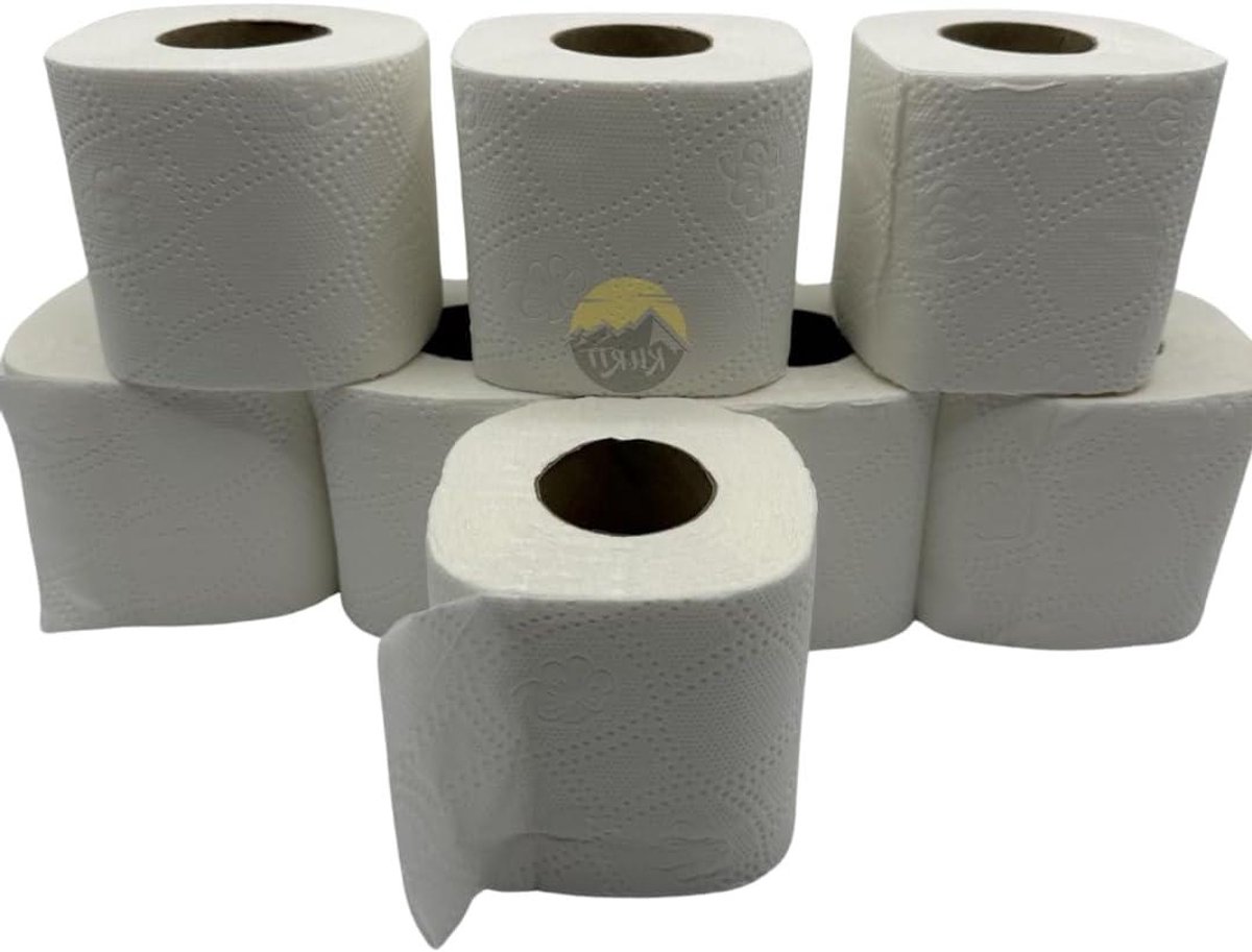 Toiletpapier - WC Papier - Huishoudelijk Gebruik - Extra Zacht - 128 Rollen