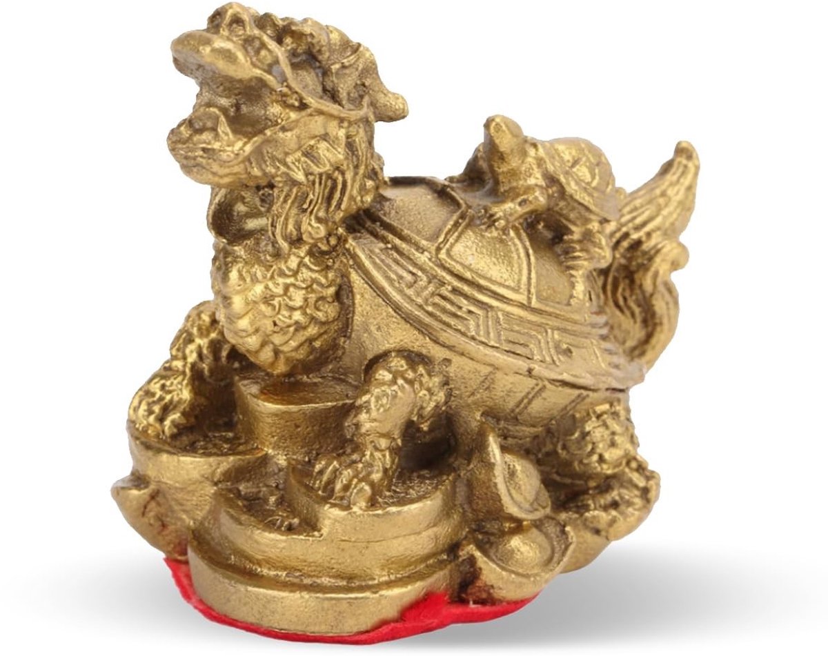 Allecto - Feng Shui Schildpad Beeld - Breng Geluk, Gezondheid en Succes in Huis