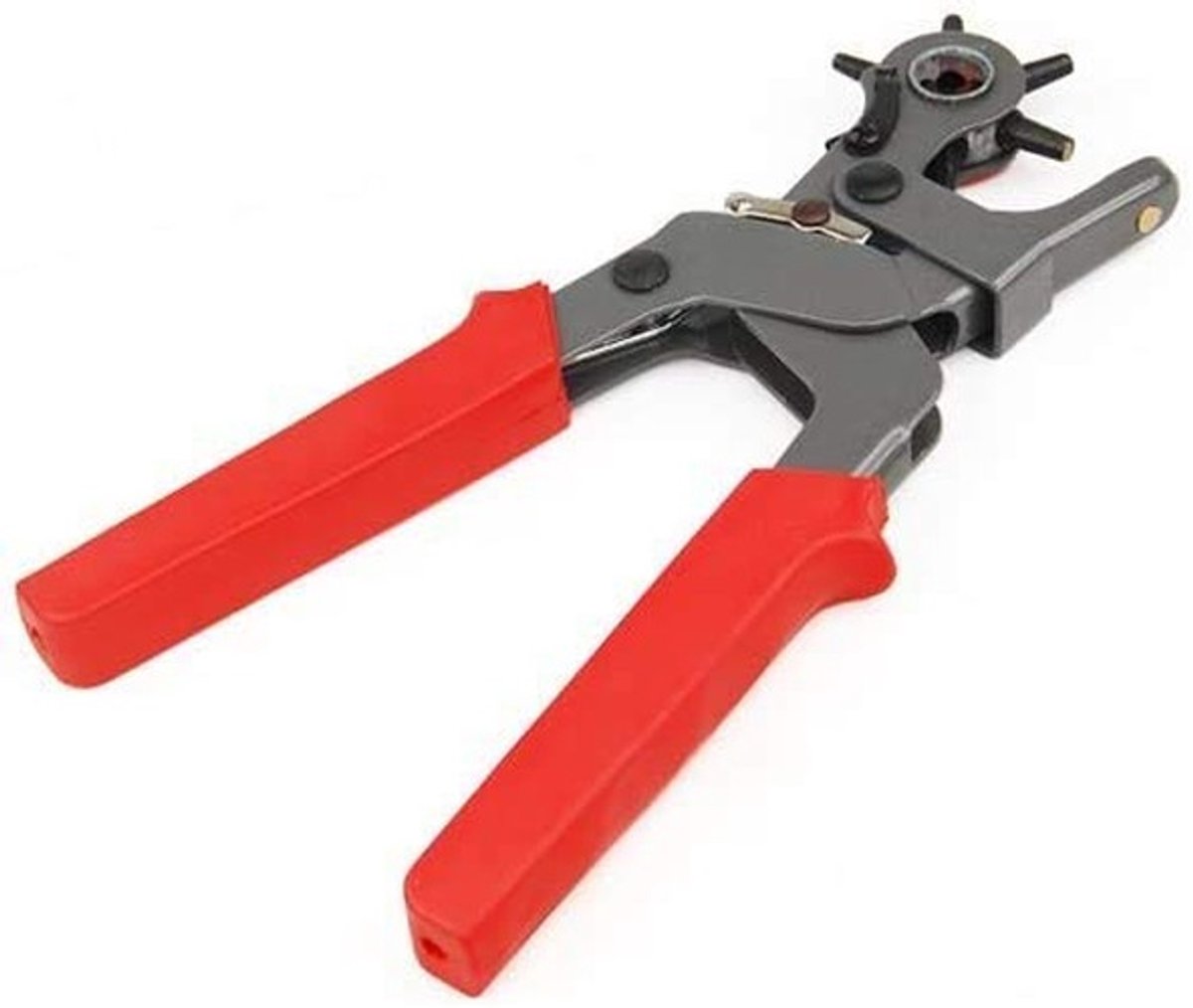 Namvo Leren Perforator met 6 Gaten - Professionele Heavy Duty Pons voor Leer, Rubber en Meer