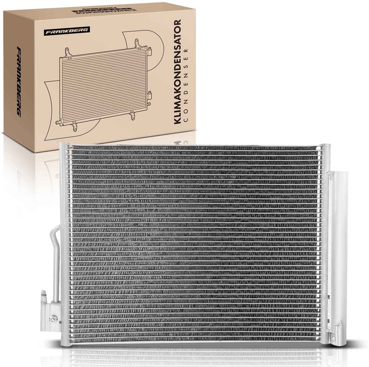 Frankberg 1x condensor airconditioning voor Opel