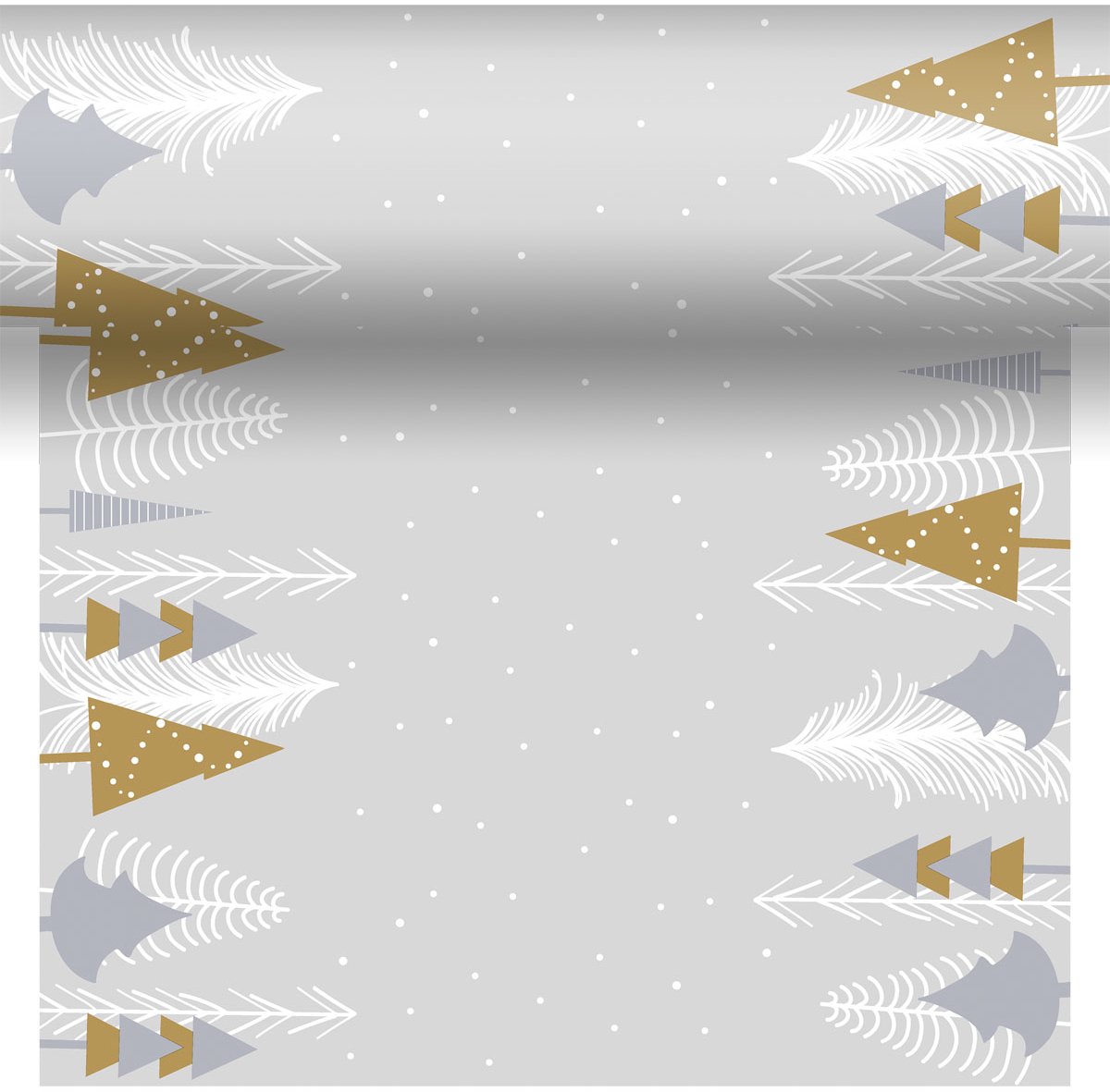 Duni 3 in 1 tafelloper 40x480 cm Winter Trees