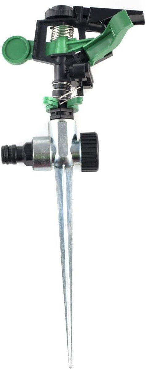Home 8700000 Impulse Garden Sprinkler, Zwart/Groen