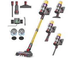 DYNA® Steelstofzuiger Met Snoer - Steelstofzuiger - Stofzuiger - Zwart - 40cm x 30cm x 20cm