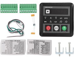 Generator Controller - Motor Besturing - Stroomvoorziening Beheer - Multi-Brand Compatibel - 8-36V DC - Zwart