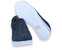 Soft Comfort Dames Mocassin | Blauw | Maat: 39