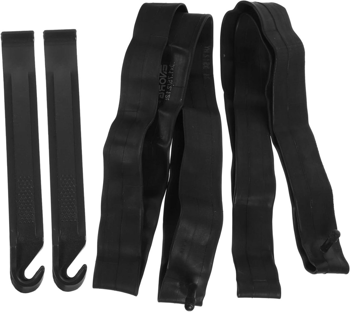 Fietsbanden Binnenbanden - Buitenbanden - Comfortabel Fietsen - Schokabsorberend - 12-20x175/2125 - Zwart