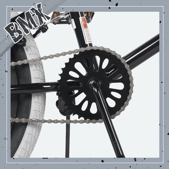 Stoere 18 Inch Kinderfiets voor Jongens en Meisjes (5-8 Jaar) — afbeelding 4