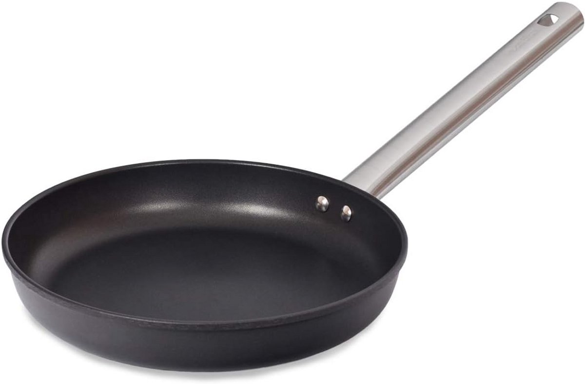 Hoge Koekenpan 28 cm - Anti-aanbaklaag, Grote Aluminium Braadpan voor Alle Fornuizen Inclusief Inductie, Ovenvast tot 180 °C, Comfortabele Handgrepen, Gemaakt in Spanje