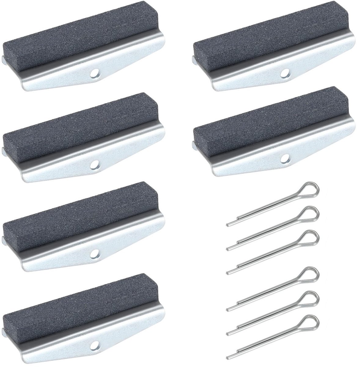 MTTproducts- Motorcilinder Polijststenen 2 Sets - Vervangingsstenen - Slijpstenen 29x5x4mm - Voor 3/4 inch tot 2-1/2 inch - Aluminium - Duurzaam