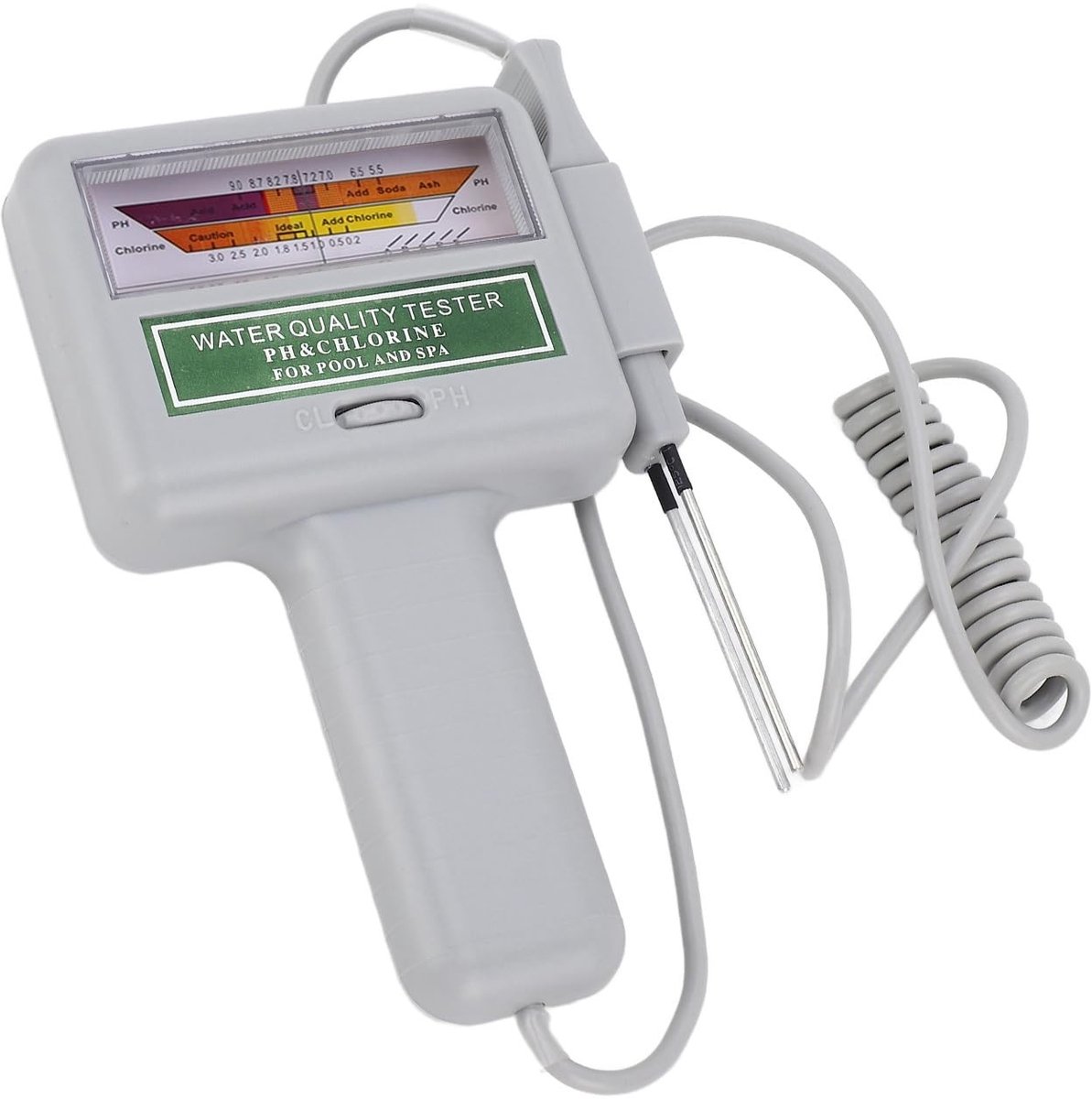 MTTproducts- pH-tester Draagbaar - Chloormeter - Waterkwaliteit Tester - Zwembad/Spa - Testen pH- en chloorniveau - Gebruiksvriendelijk - Waterkwaliteitstest