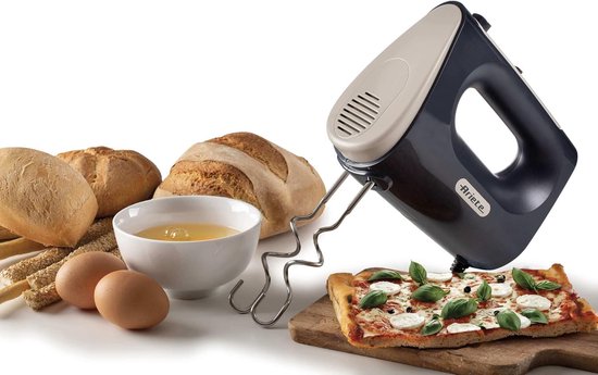Keukenmixer - Handmixer - Bakken en Koken - 450 Watt Vermogen - 5 Snelheden - Donkergrijs — afbeelding 4