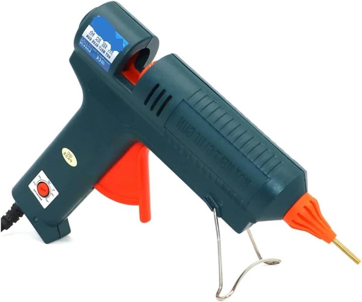 Lijmpistool - Hete lijm - Handwerk projecten - Verstelbare temperatuur - 11 mm - Blauw