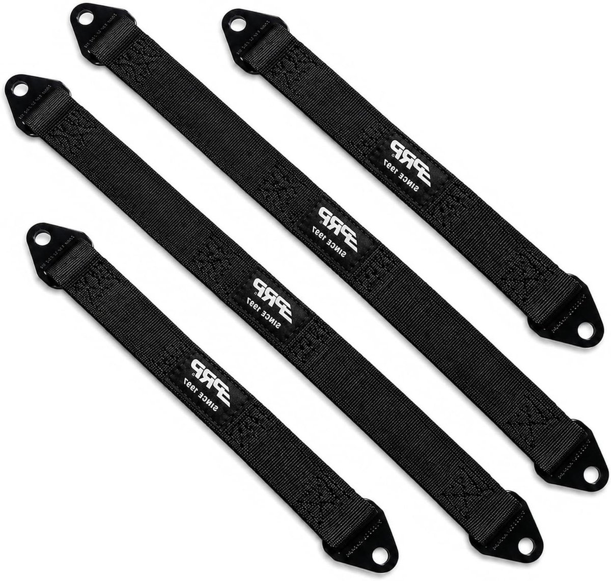 Limiet Riemen - Spanbanden Ophanging - Off-road Rijden - 4 Lagen Heavy Duty - 40 Inch - Zwart