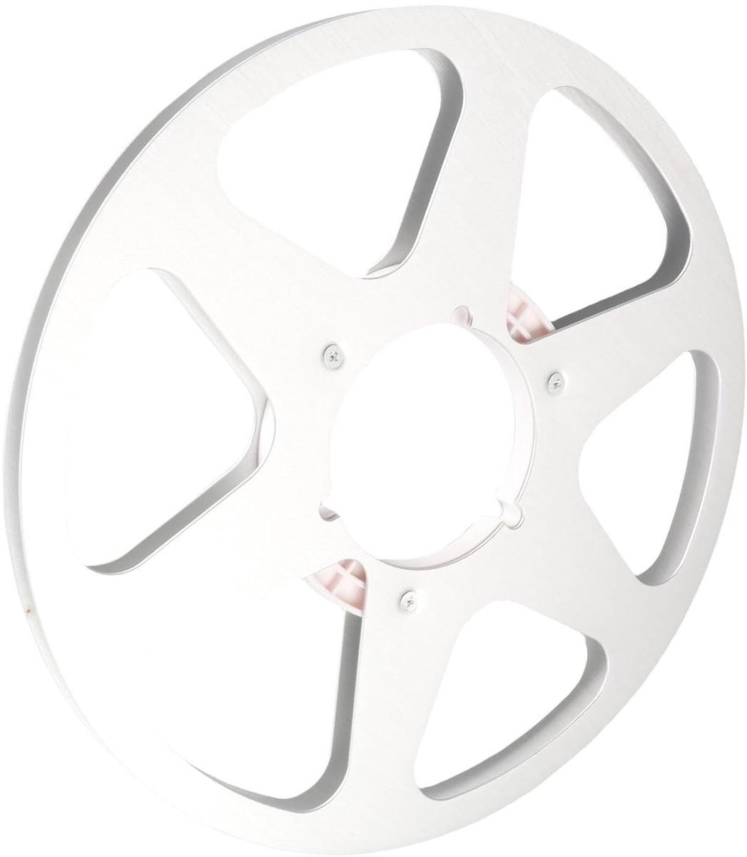 Lege Tapespoel - Aluminium Spoel - Audio Opnames - Industriestandaard Ontwerp - 105 Inch - Zilver