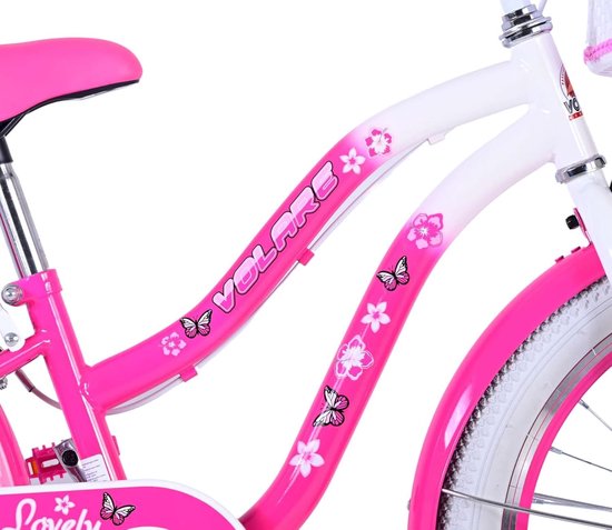 Meisjesfiets 20 inch Roze zonder Versnellingen — afbeelding 5