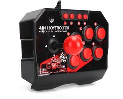 Arcade Fight Stick - Joystick Controller - Arcade Gevechtsspellen - Universele Compatibiliteit - 21 x 15 x 6 cm