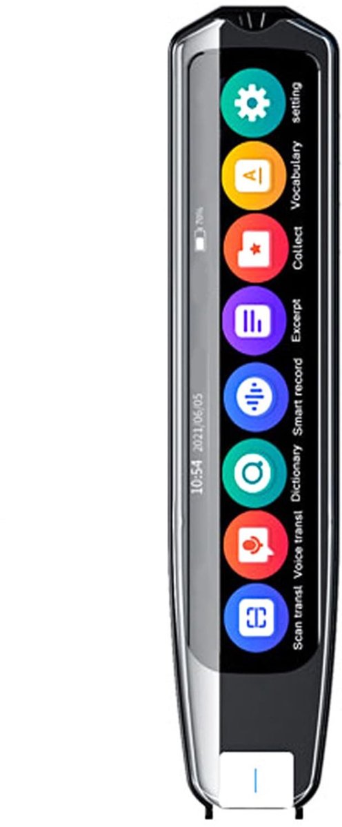 OmGoods - Dailygoody - Smart Voice Translator Pen - 8 Talen Ondersteuning - Multilingual Vertaling - 113 Talen Vertaalpen - Elektronische Woordenboekfunctie - G