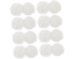 Zoogcompressen Borstpads - Borstvoeding Ondersteuning - Lekvrij Ontwerp - 100 - Wit - 100 stuks