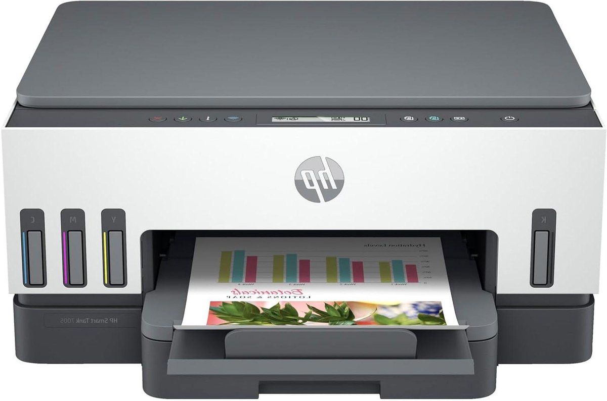 Tankprinter - All-in-One - Thuiswerk Documenten - Automatische Duplex - A4 - Grijs Wit