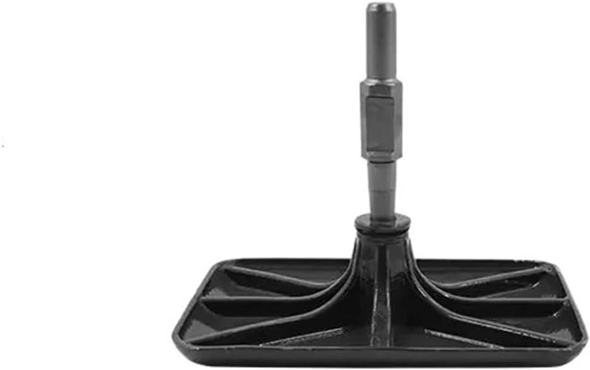 Grondstamper - Verdichter Board - Tuin Egaliseren - Robuuste Constructie - Compact Formaat - Grijs