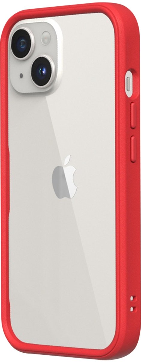 Rhinoshield, Hardcase Geschikt voor Apple iPhone 15 Plus Modular MOD NX(TM), Rood