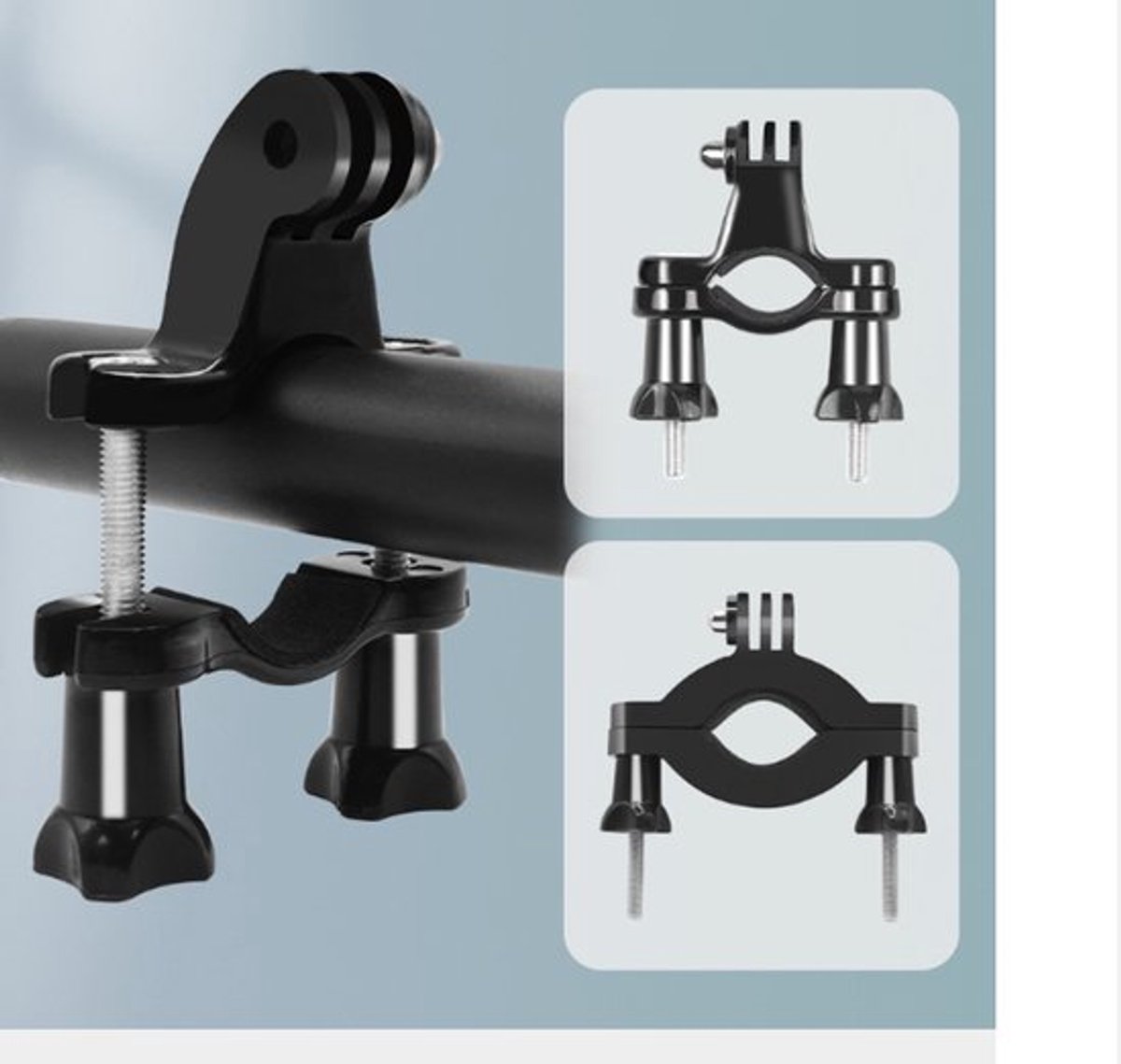Geschikt voor GoPro 11/10/9 beugelset bevestigingsclip-B motorfiets
