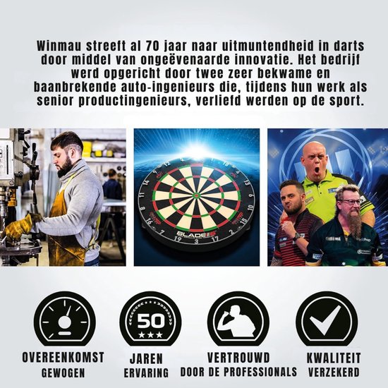 YOR® Dartbord Surround Ring - Dartbord Verlichting - Dartsbord - Zwart - 75cm x 75cm x 7cm; 1.1 kg van yor — afbeelding 4