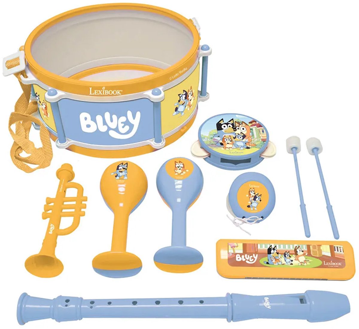 Bluey Musical Set 7pcs