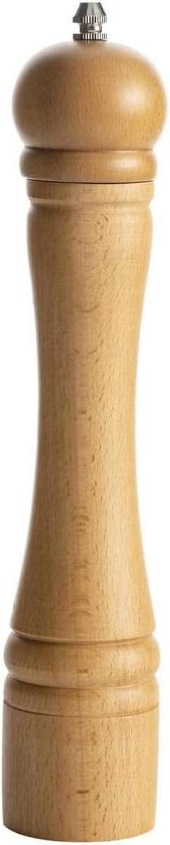 Pepermolen Hout - Kruidenmolen - Kruiden Malen - Bistrostijl - 30 cm - Natuurlijk Hout