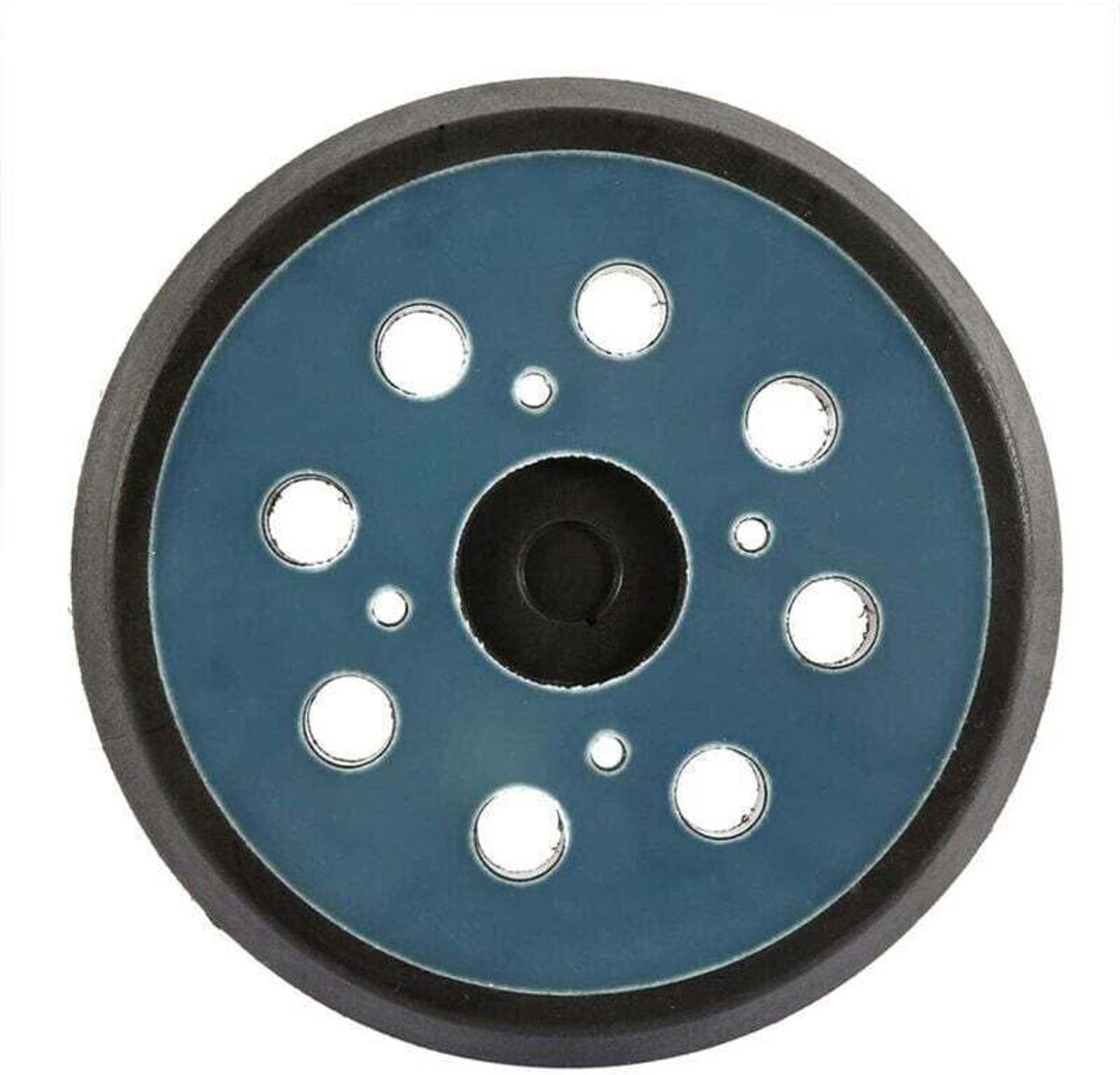 Schuurplaat 125 mm voor hoge snelheid polijsten - 8 gaten - VELCRO