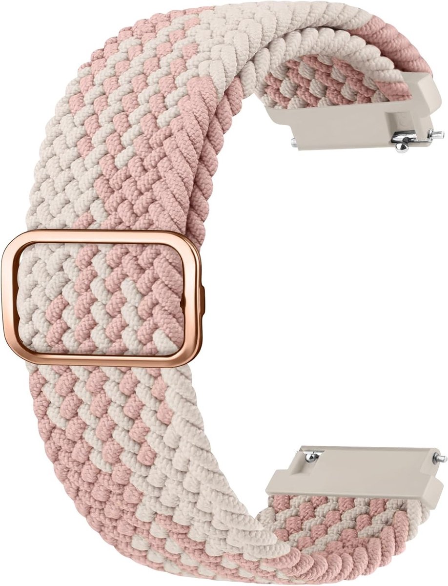 Verstelbare 20mm Nylon Horlogeband voor Garmin Venu, Vivoactive en Forerunner - Quick Release Armband voor Dames en Heren