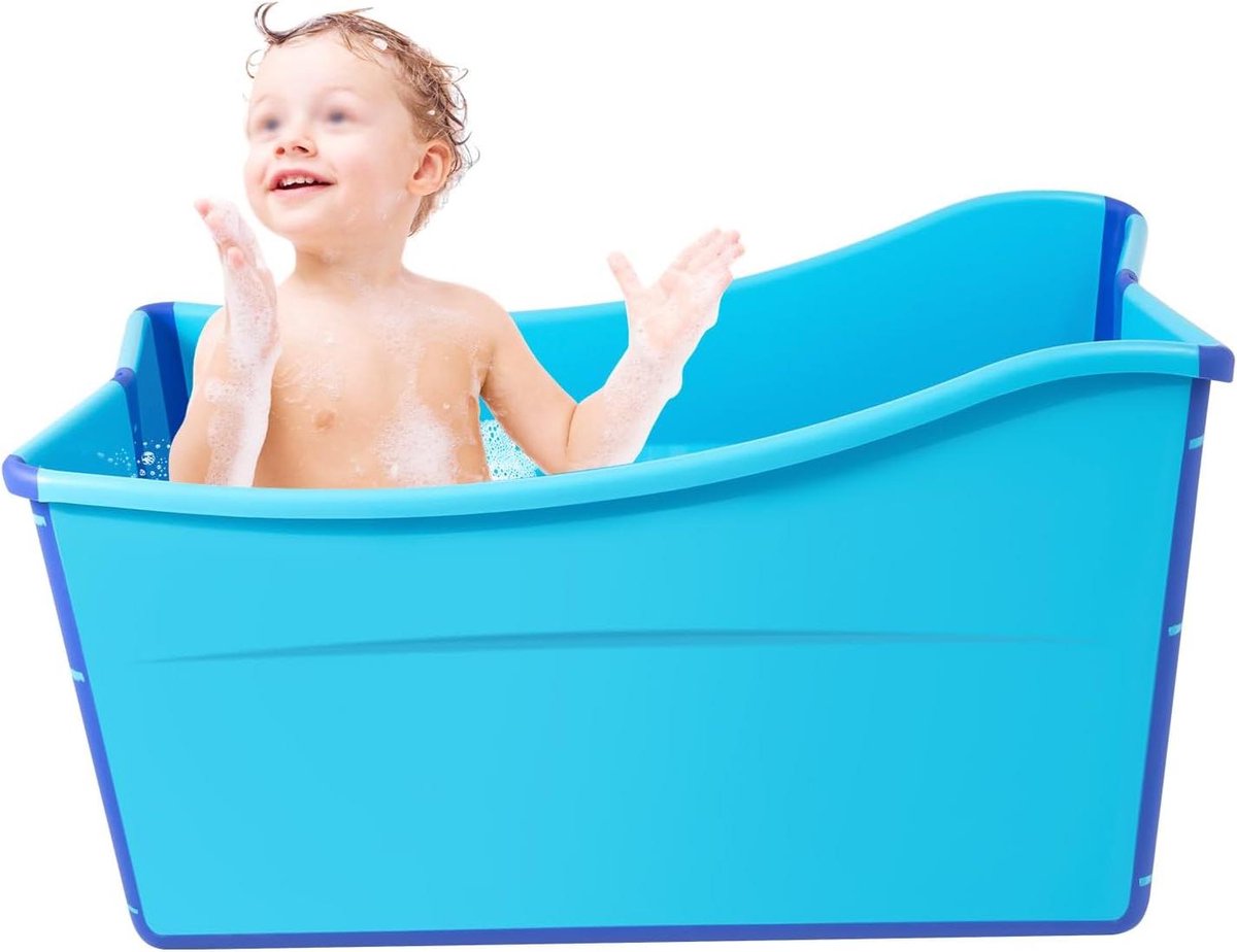 Opvouwbaar Bad - Draagbaar Bad Mobiel Bad - Ruimte Besparen - Compact Opvouwbaar - 87 x 46 x 56.5 cm