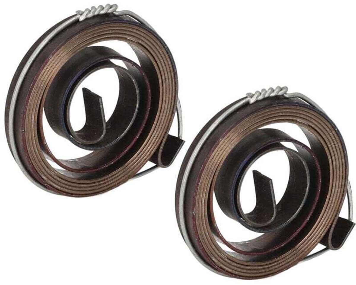 2Pcs Ressort de Rappel Perceuse à Colonne Aliment Penne Bobine Assemblage 35x6x0.7mm