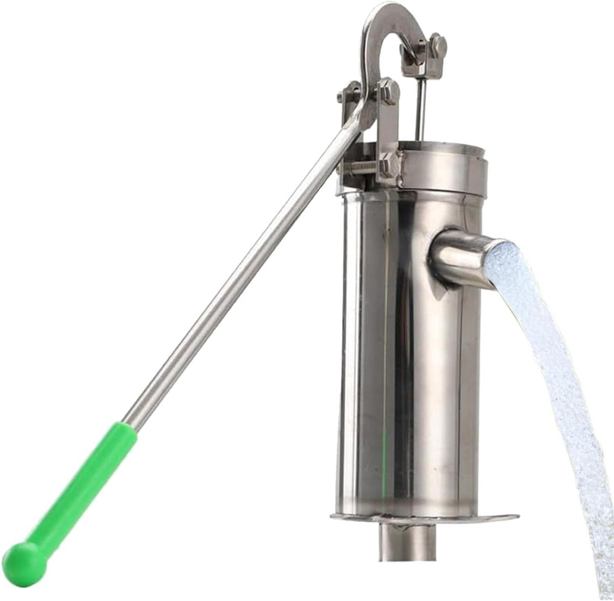 Handpomp - Waterpomp - Tuin Irrigatie - Werkt zonder stroom - Tot 10 meter - Grijs