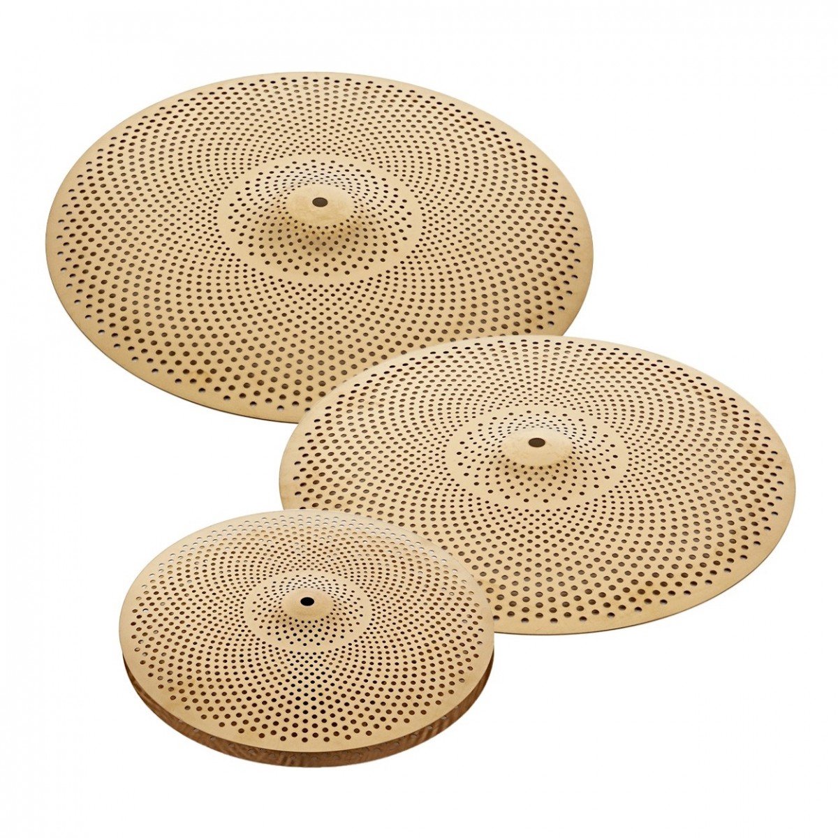 3 stuks laag volume bekkenpak van Gear4music, Gold