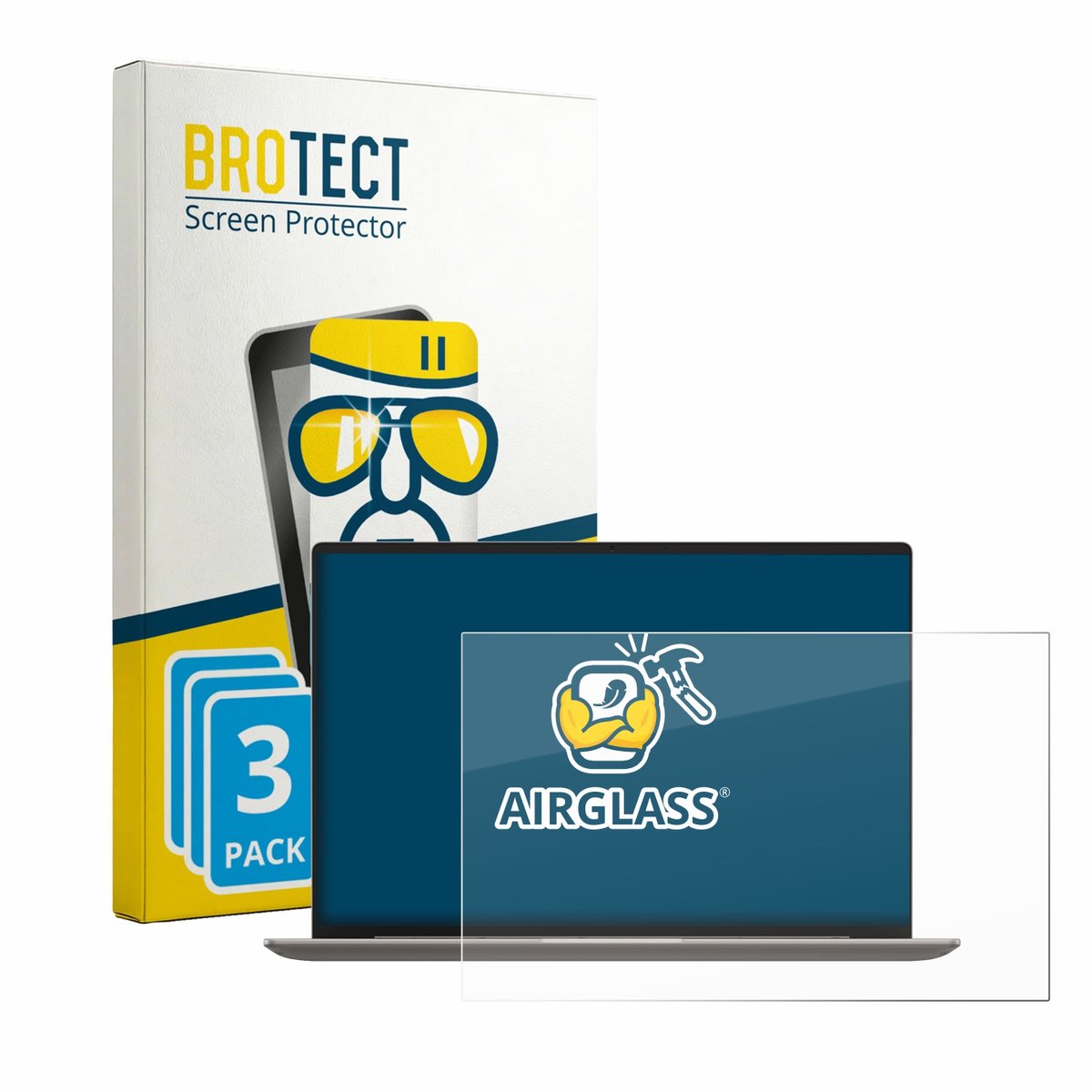 Screenprotector 3 Stuks voor Honor MagicBook 16 2026 Beschermglas transparant