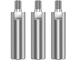 Allecto - Stainless Steel Angle Grinder Extension Bar 80x16mm - Voor Nauwkeurig Schuren en Polijsten