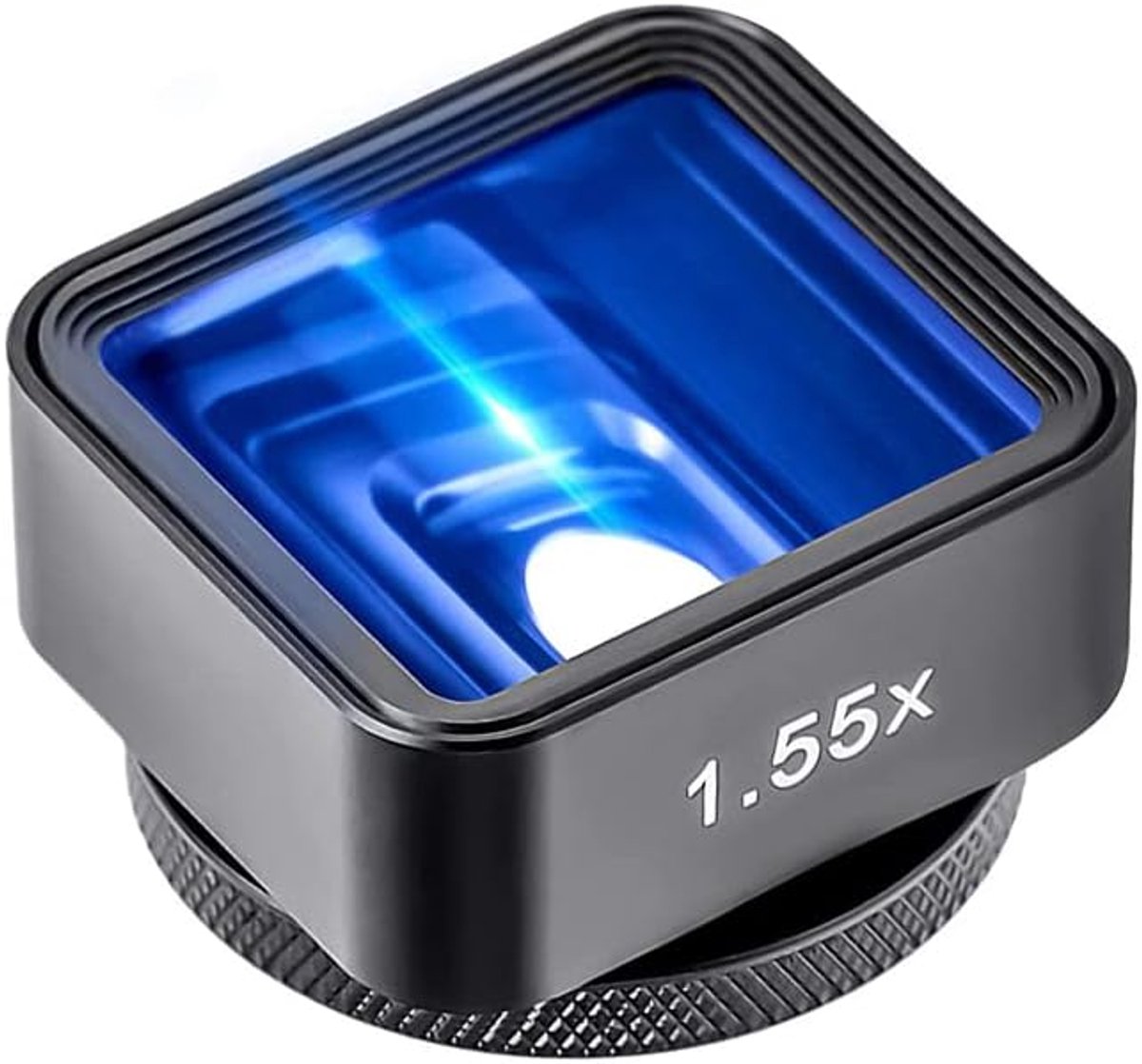 1,55 XT Lens voor Smartphones - Anamorf, Zwart