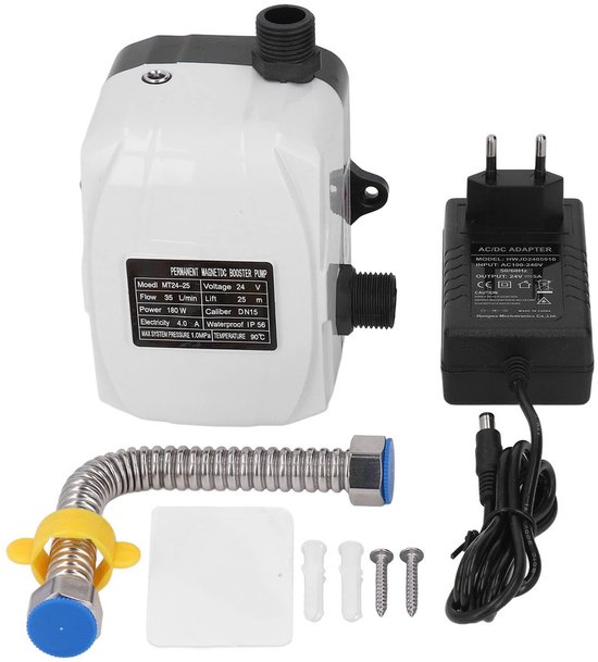 Dailygoody - Waterdruk Booster Pomp - Automatische Thuis Booster Pomp - Wit - Hoogwaardige Waterpomp voor Thuisgebruik - Ideaal voor Huishoudens en Tu van Merkloos — afbeelding 2